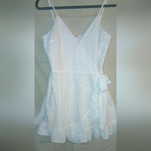Sugarlips Pants - Sugar + Lips Shorts Lace Wrap Romper